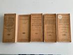 5 Oude juridische wetboekje ( Boterwet, Vleeskeuringswet, .), Ophalen of Verzenden, Diverse Auteurs