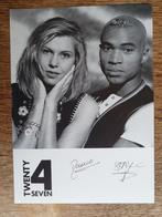 Twenty 4 Seven (zijn: Nance & Stay C)  zw/w fotokaart, Verzamelen, Muziek, Artiesten en Beroemdheden, Ophalen of Verzenden, Zo goed als nieuw