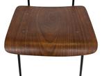 Vintage Gispen 1262 Teak Eetkamerstoel Cordemeijer Design, Vintage, Gebruikt, Bruin, Vintage