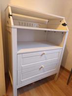Witte Commode met Lades Ikea Sundvik, Ophalen, Gebruikt, 50 tot 70 cm, 105 cm of meer