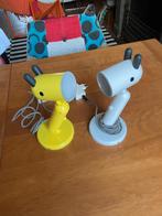 IKEA KRUX lamp, vintage 1990, giraffelamp, geel, Ophalen of Verzenden, Zo goed als nieuw, Kunststof, Minder dan 50 cm