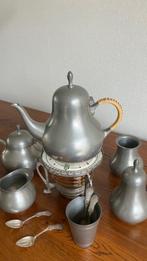 Bijzondere zuiver tinnen set, Antiek en Kunst, Antiek | Tin, Ophalen