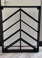 Wijnrek schuin 8 flessen 78 cm breed 95 cm hoog en 8 cm diep, Ophalen, Nieuw, Metaal, 75 cm of meer