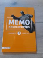 Memo handboek GS vmbo lj3, Boeken, Schoolboeken, Nieuw, Ophalen of Verzenden, Geschiedenis, VMBO