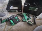 Hikoki DH18DBL Accu Boorhamer + dust extractor, Ophalen of Verzenden, Zo goed als nieuw, 600 watt of meer, Variabele snelheid