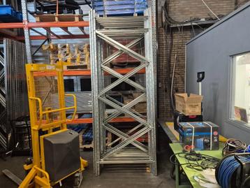 Palletstelling magazijnstelling rekken set 7,47mtr. koopje beschikbaar voor biedingen