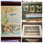 Heilige communie '40 religieuze afbeelding '23 huwelijk '20, Antiek en Kunst, Ophalen of Verzenden