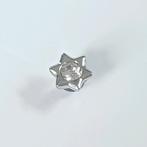 Zilverkleurige Melano twisted star cz transparant, Verzenden, Nieuw