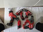 Milwaukee combi set, Doe-het-zelf en Verbouw, Gereedschap | Boormachines, Ophalen of Verzenden, Zo goed als nieuw, Boor- en/of Breekhamer