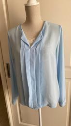 Blouse voile Maat M BLAUW Merk Queenz Fashion, Blauw, Queens Fashion, Zo goed als nieuw, Ophalen
