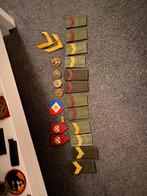 KL jaren 80/90 schouderstukken etc., Ophalen of Verzenden, Landmacht, Nederland