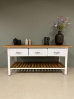 Werkbank, Bakkerswerkbank, keuken eiland keukentafel, Antiek en Kunst, Curiosa en Brocante, Ophalen of Verzenden