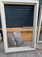 Raamkozijn dubbelglas hout, Gebruikt, Raamkozijn, 150 tot 225 cm, Inclusief glas