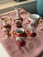 Diverse miniatuur Frans porselein Limoges Goudeville Trèves, Antiek en Kunst, Ophalen