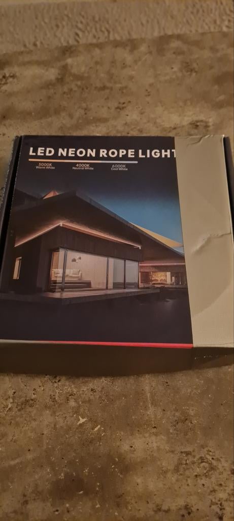 LED Neon Rope Light - Nieuw in doos!, Kunststof, Nieuw, Ophalen of Verzenden, Modern