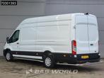 Ford Transit 170pk Hoog Dak L4H3 Airco Cruise Camera Parkeer, Auto's, Bestelauto's, Automaat, Euro 6, Wit, Bedrijf