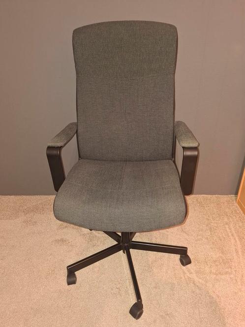 IKEA Malkolm bureaustoel, Huis en Inrichting, Bureaustoelen, Zo goed als nieuw, Bureaustoel, Zwart, Ergonomisch, Ophalen