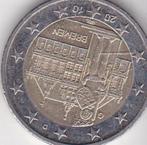 2 euro 2010 g duitsland bremen, Postzegels en Munten, Munten | Europa | Euromunten, 2 euro, Duitsland, Verzenden