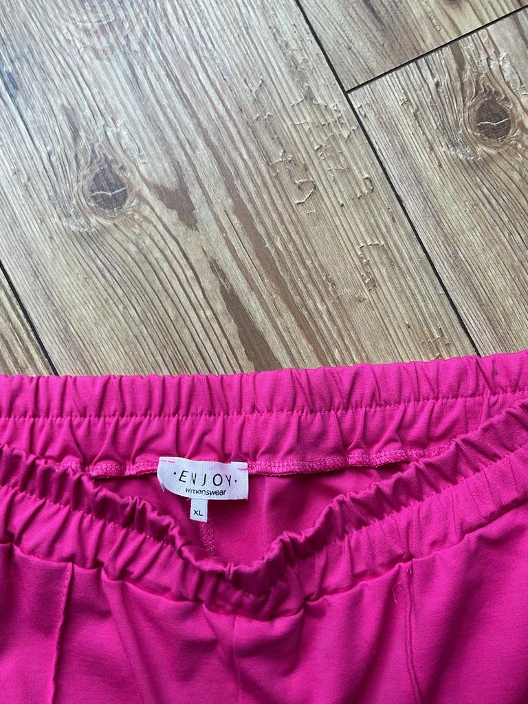 Roze Enjoy Pantalon - Maat XL, Maat 46/48 (XL) of groter, Ophalen of Verzenden, Roze, Lang