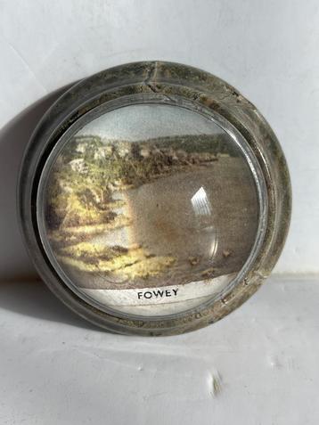 Presse-papier - Paperweight- Fowey UK beschikbaar voor biedingen