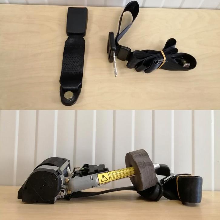 2x Fiat Seicento Veiligheidsgordel/Gordel (Origineel), Auto diversen, Auto-accessoires, Gebruikt, Ophalen of Verzenden