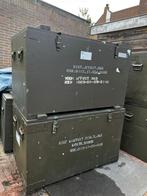 Kisten houten legerkisten, Ophalen, Landmacht, Nederland