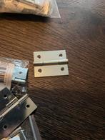 Partij van 300x scharnieren 40x32 mm DX, Doe-het-zelf en Verbouw, Hang- en Sluitwerk, Ophalen of Verzenden, Nieuw, Scharnier