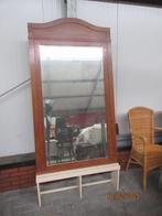 Hele grote spiegel / geslepen glas 1.80 hoog, Huis en Inrichting, Woonaccessoires | Spiegels, Ophalen, Gebruikt, Rechthoekig, 150 tot 200 cm
