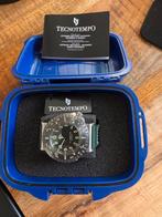 Tecnotempo TT.300G. VN, Overige merken, Leer, Staal, Polshorloge