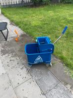 Mop emmer / wagentje, Ophalen, Gebruikt, Kunststof