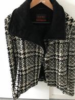 Korte, wollen jas, maat 40, Ophalen of Verzenden, Zo goed als nieuw, Maat 38/40 (M), Zwart