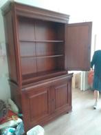 wandkast kerssenhout 2 delig, Huis en Inrichting, Kasten | Ladekasten, Ophalen, Gebruikt, 100 tot 150 cm, 200 cm of meer