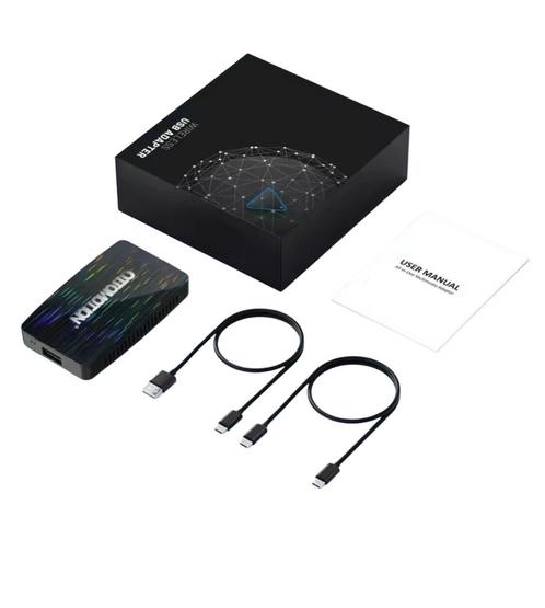 Draadloos Carplay Box, Netflix, Youtube, IPTV in de auto, Auto diversen, Autoradio's, Nieuw, Verzenden