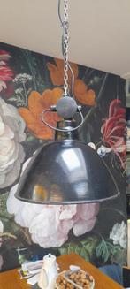 industriële lamp,  authentiek, Gebruikt, Ophalen of Verzenden, Metaal, Minder dan 50 cm