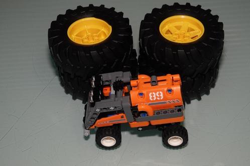 Lego Technic Partij Grote circa 11 cm tractor wielen geel, Kinderen en Baby's, Speelgoed | Duplo en Lego, Gebruikt, Lego, Losse stenen
