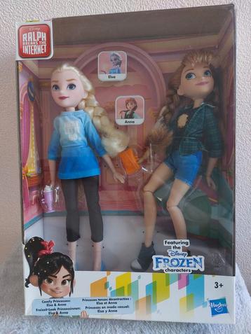 Disney Princess poppen - Anna en Elsa - NIEUW IN DOOS beschikbaar voor biedingen