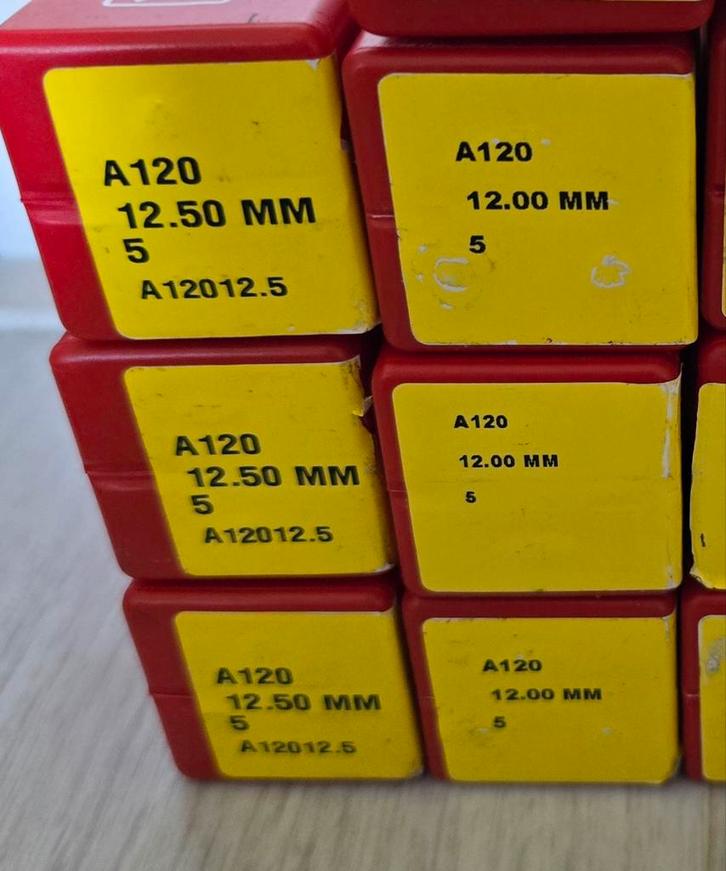 30 stuks Dormer HSS spiraalboren/boren A120, 12 en 12.5mm, Doe-het-zelf en Verbouw, Gereedschap | Boormachines, Nieuw, Boormachine