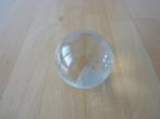 Glazen bol Doorsnede 6 cm. glashelder Lensbol, Ophalen of Verzenden
