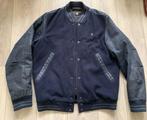 G-Star Rackam Wool Sports Bomber jacket maat L, Blauw, Ophalen of Verzenden, Gedragen, G-Star Raw