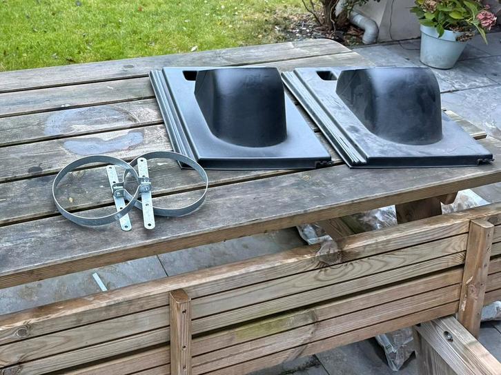 Doorvoerpannen en stormbeugels, Doe-het-zelf en Verbouw, Ventilatie en Afzuiging, Nieuw, Ventilator en Afzuiger, Ophalen