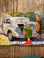 Mercedes 170 V Brochure - 1952, Boeken, Auto's | Boeken, Ophalen of Verzenden, Gelezen, Mercedes