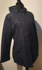 Nieuwe donkerblauwe Geisha herringbone winterjas., Kleding | Dames, Jassen | Winter, Geisha, Blauw, Maat 42/44 (L), Nieuw