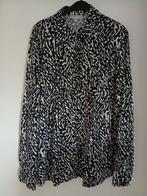 Cassis blouse maat 40 - Zwart/wit print - Zo goed als nieuw, Kleding | Dames, Blouses en Tunieken, Maat 38/40 (M), Cassis, Zwart