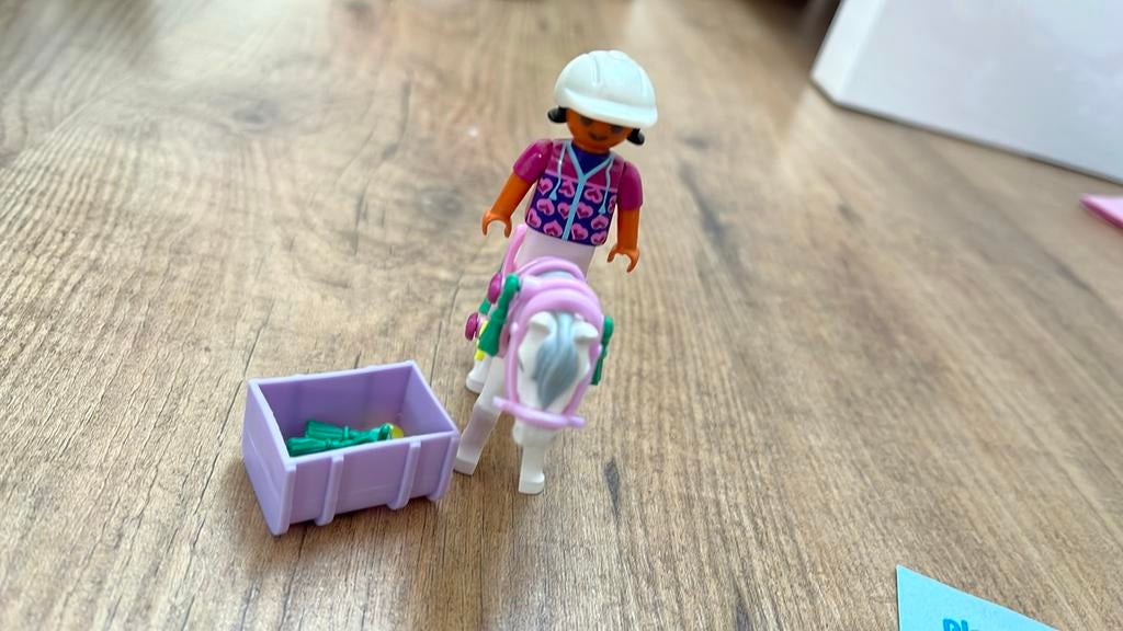 Playmobil 6969 - Pony om te versieren, Ophalen of Verzenden, Gebruikt, Complete set