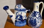 Delfts blauw : beeldjes, borden, koffiemolen, grote schaal, Ophalen, Gebruikt