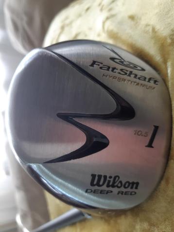 Wilson driver "deep red" , 10,5 graden. Hyper titanium. MOOI beschikbaar voor biedingen