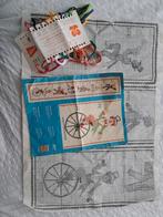 Borduren clown meetlat Jamka, patroon en wat zijde, Ophalen of Verzenden, Gebruikt, Handborduren, Borduurpakket