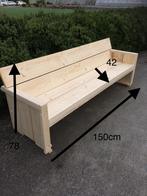 Loungebank steigerhout NIEUW, Ophalen of Verzenden, Nieuw, Hout