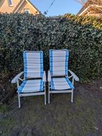 9 Dukdalf kampeerstoelen lambada voetenbankje stoelhoes, Caravans en Kamperen, Kampeermeubelen, Ophalen, Campingstoel