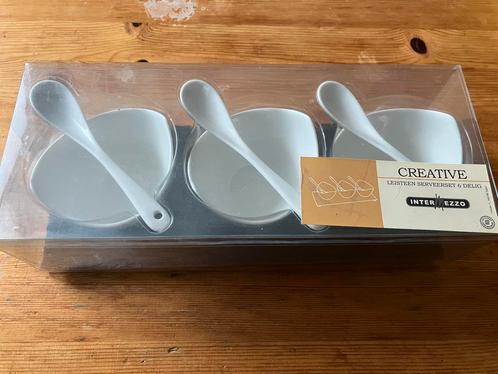 Leisteen serveerset *nieuw*, Huis en Inrichting, Keuken | Servies, Nieuw, Schaal of Schalen, Effen, Ophalen